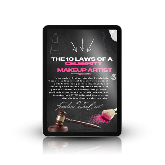 10 Laws of a Celebrity Makeup Artist Ebook